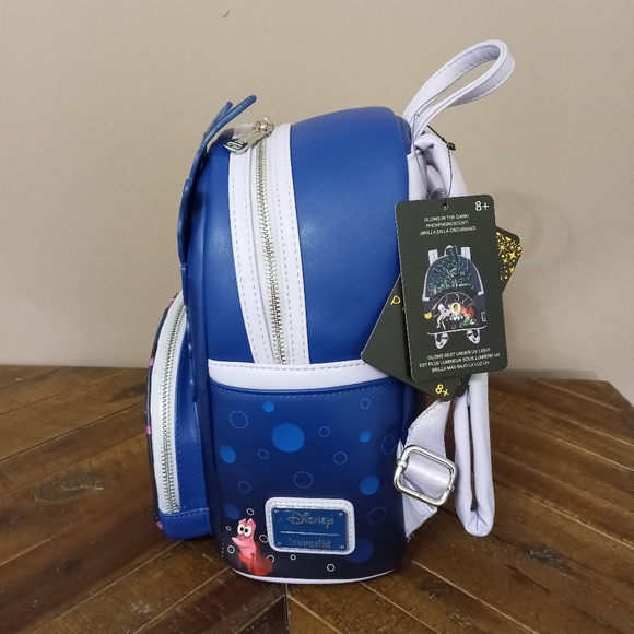 LOUNGEFLY Ursula's Lair Little Mermaid Mini Backpack Disney Princess - Picture 5 of 9